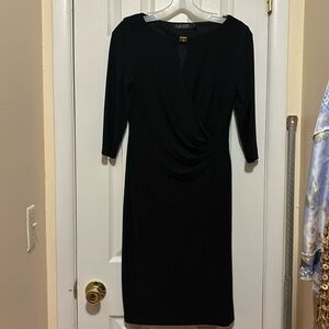 Ralph Lauren Black Midi Dress